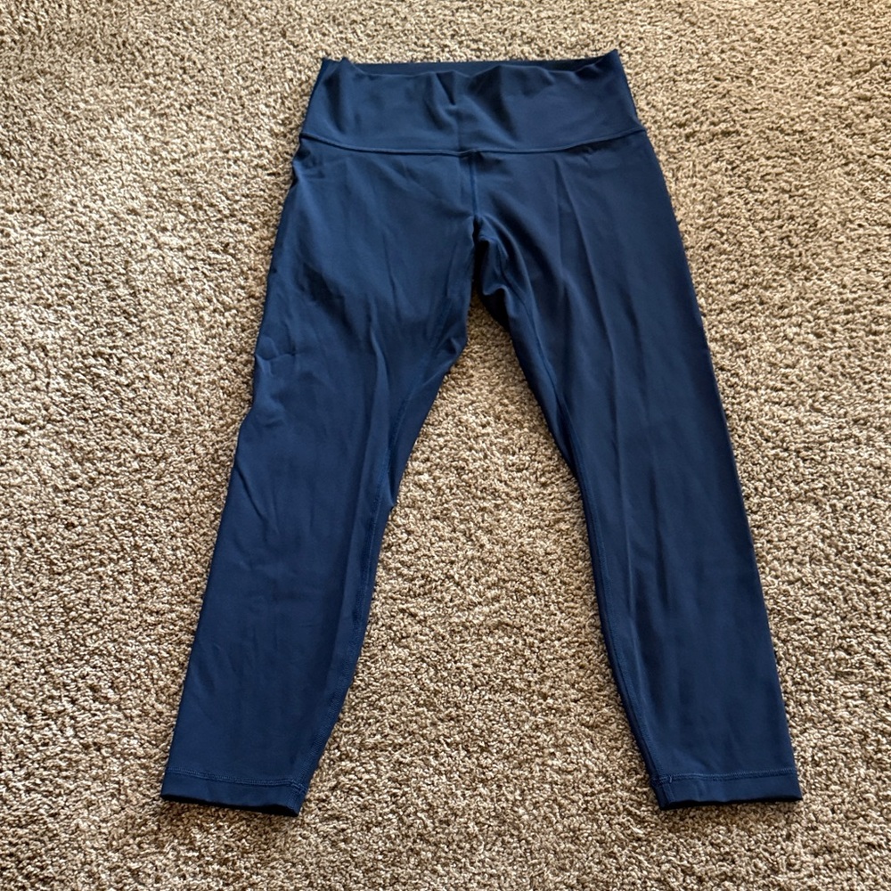 Lululemon HR Full on Luxtreme Navy Leggings